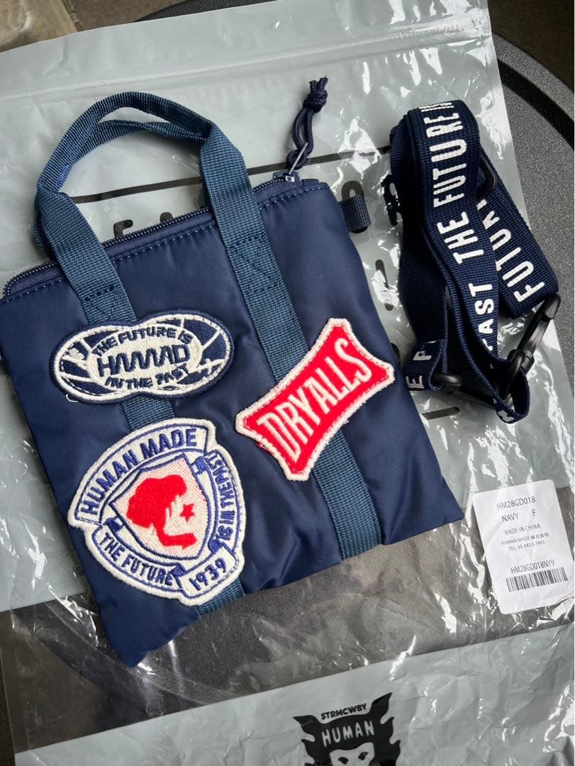 【美品】HUMAN MADE/ヒューマンメイド MINI HELMET BAG