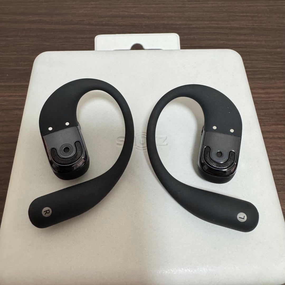 Shokz OpenFit 2 オープンイヤー ワイヤレスイヤホン ブラック