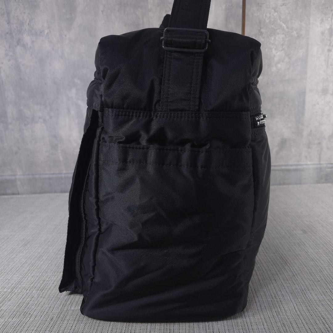 超美品　PORTER　ポーター　2way　タンカー　ショルダーバッグ　底板付き