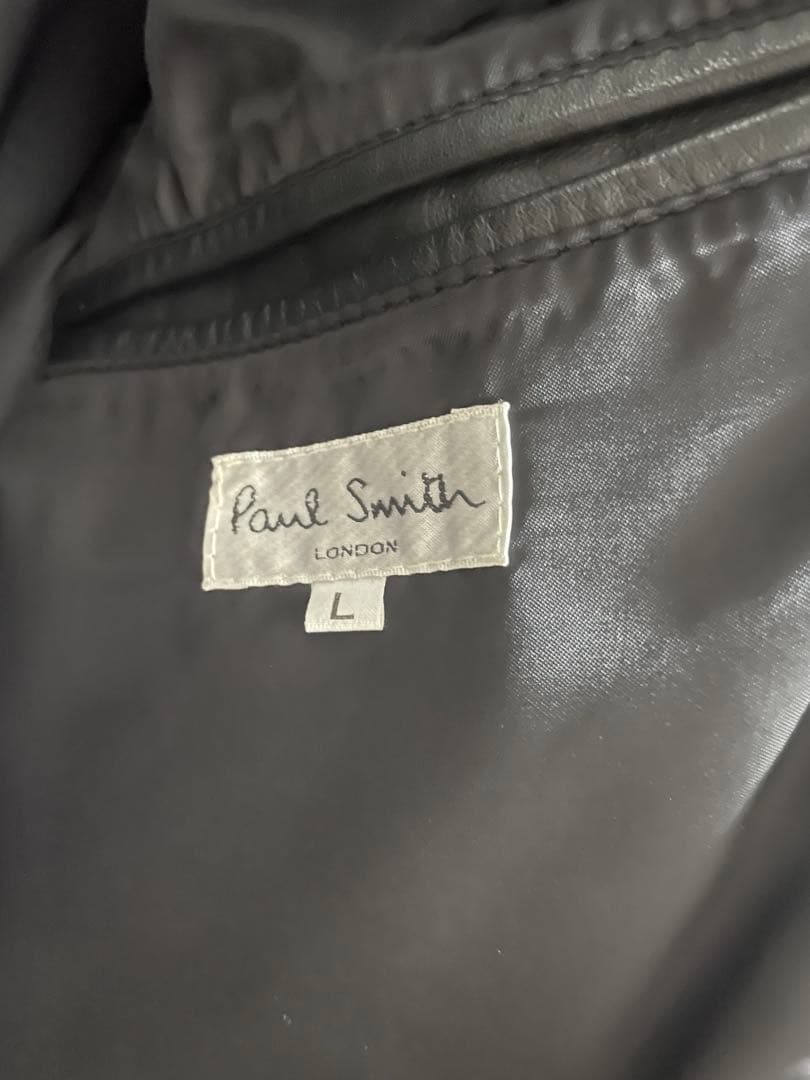 ブラック レザー ジャケット Lサイズ