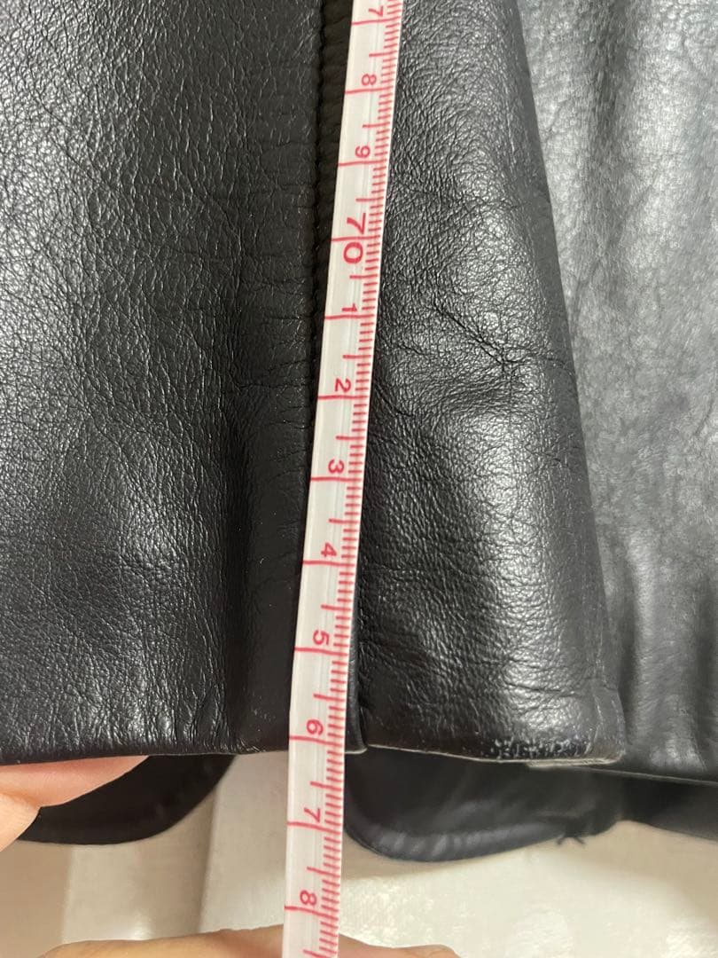 ブラック レザー ジャケット Lサイズ