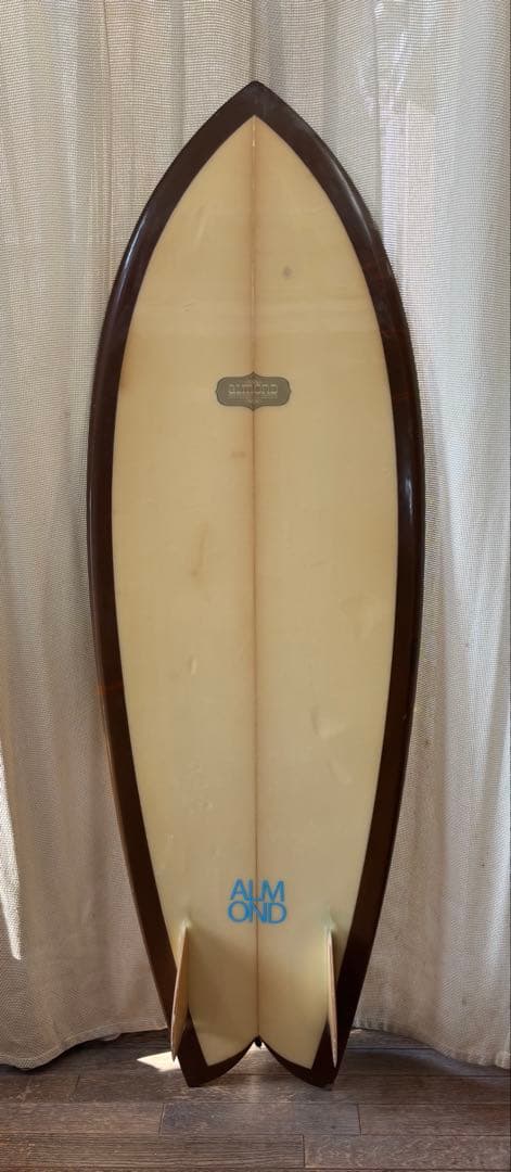 ALMOND アーモンド　サーフボード　フィッシュ　ツイン　5’9” 手渡し限定
