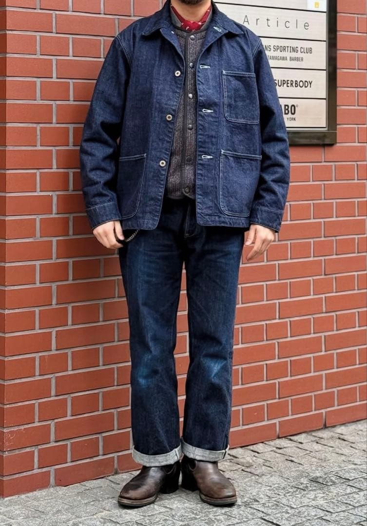 ビーチクロスベスト　サイズ38 フルカウント製