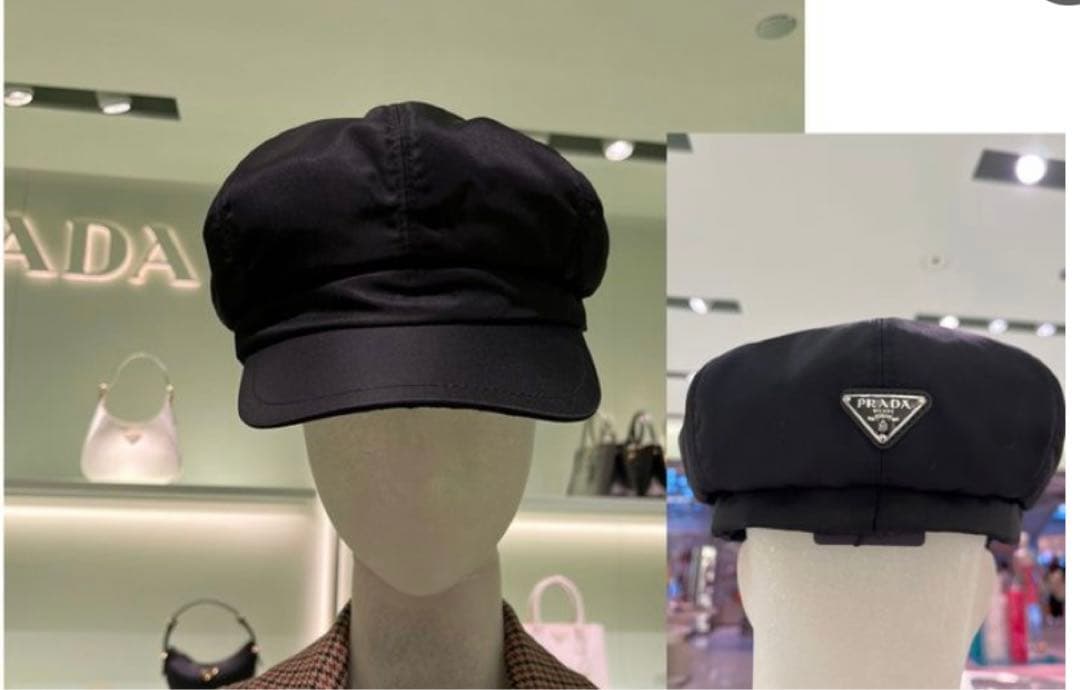 FALCON　PRADAキャスケット帽子