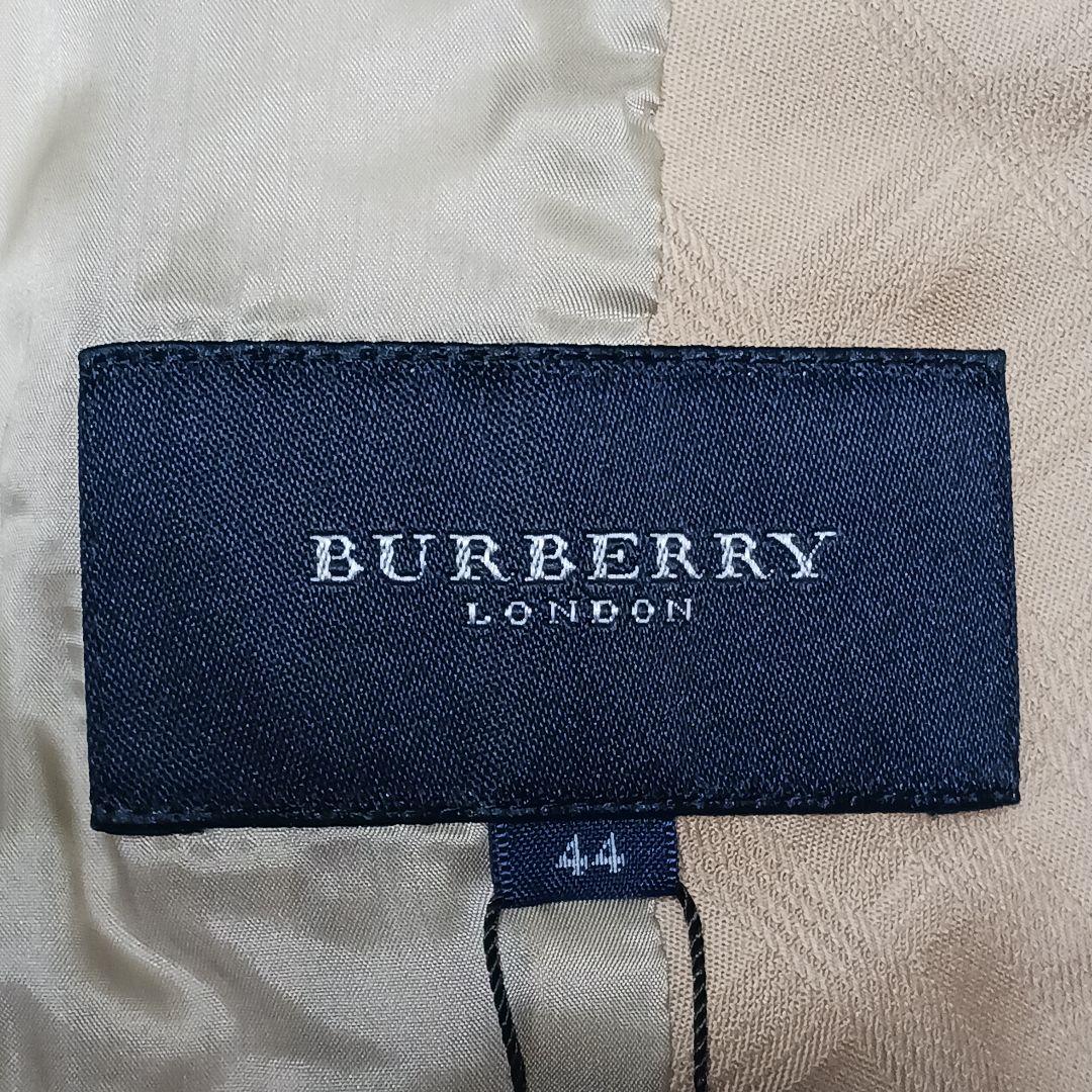 ✨新品✨サイズ44✨バーバリー ロンドン　シャドーチ ェックジャケット　ベージュ