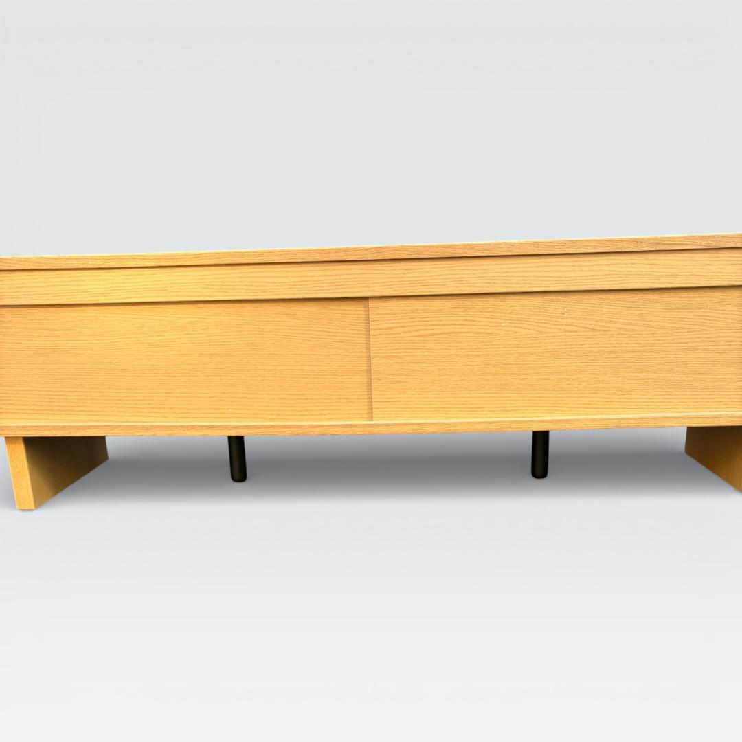 無印良品 MUJI オーク材 AVラック テレビボード 幅150cm たのメル便