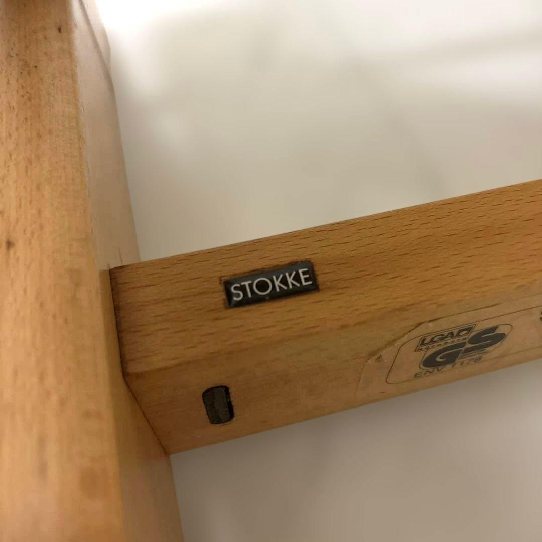 ストッケSTOKKEトリップトラップ　ナチュラル　シリアルナンバー0 取説付き