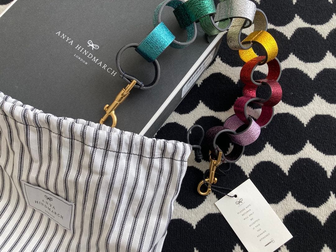 アニヤハインドマーチ ビルドア バッグ ストラップ ハンドル