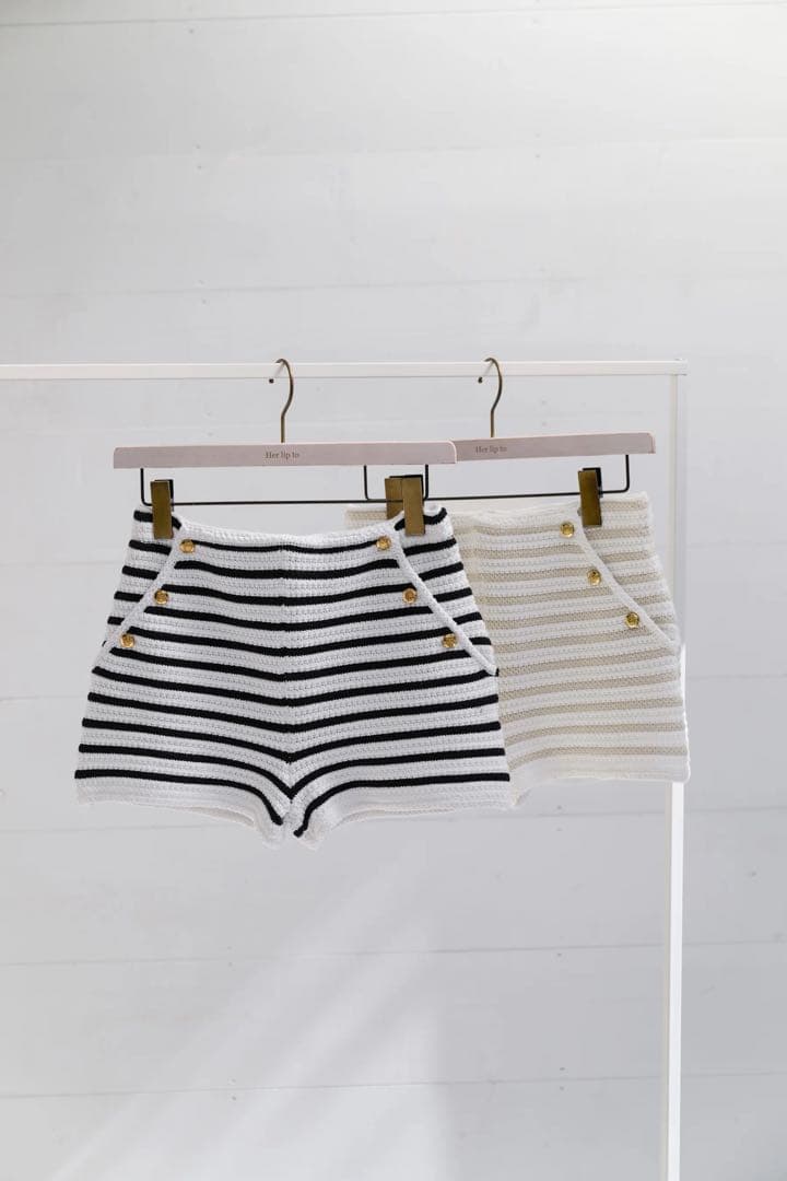 【新品未使用】Muriel Stripe Knit Jacket pants