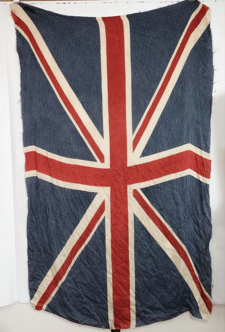 イフシックスワズナイン ストール ユニオンジャック 大判 ルグランブルー