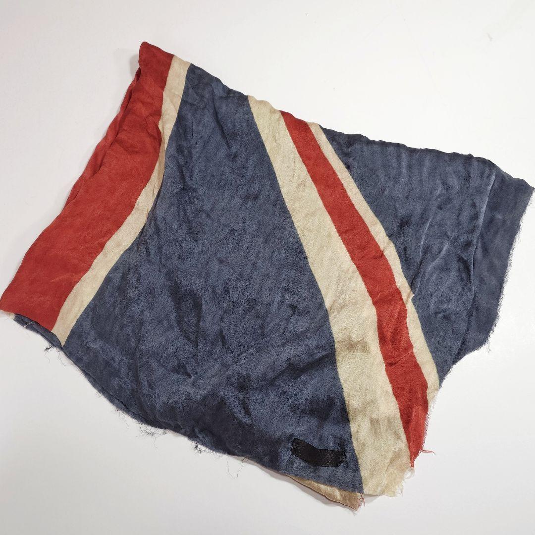 イフシックスワズナイン ストール ユニオンジャック 大判 ルグランブルー