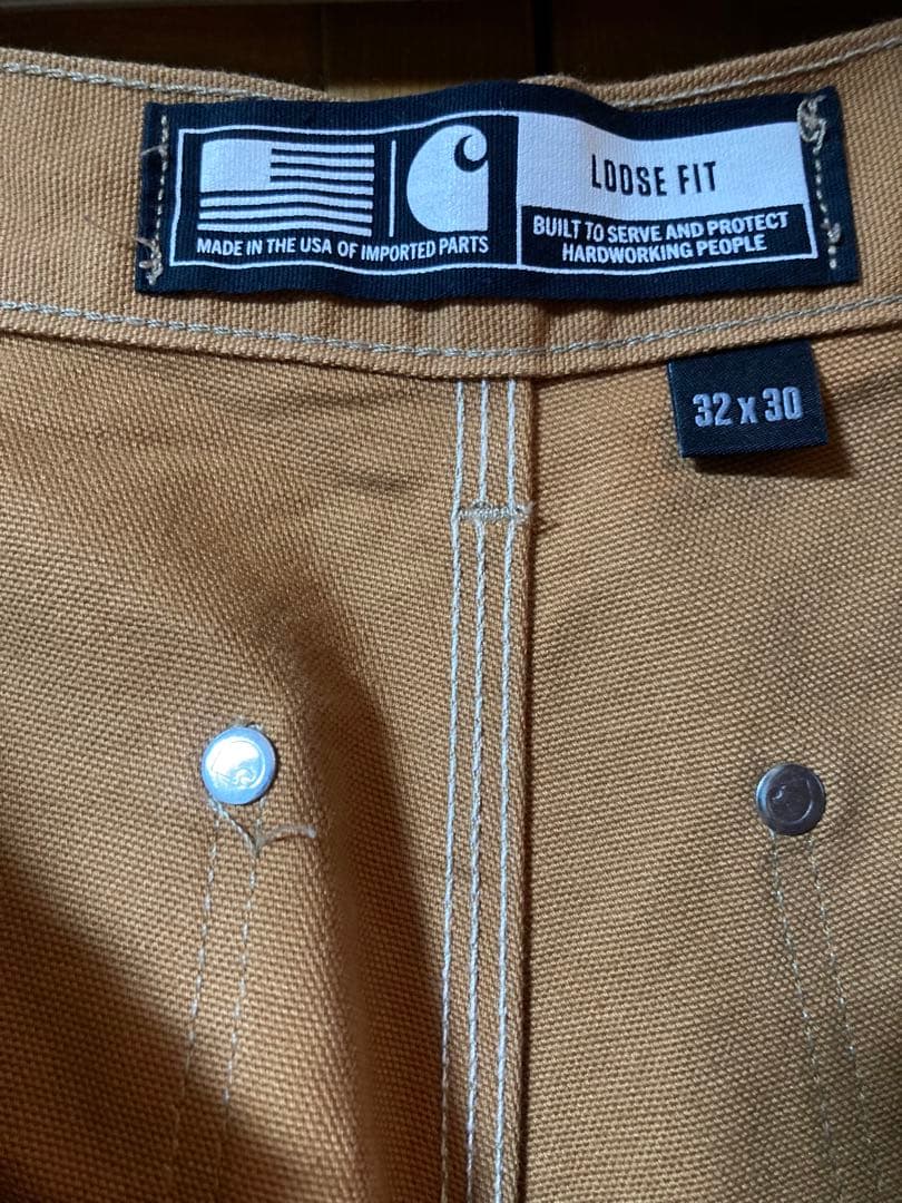 Carhartt ペインターパンツB01 BRN 32×30ダブルニー