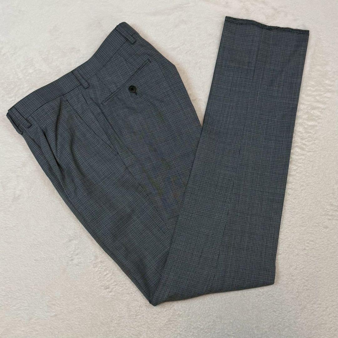 新品 Lサイズ カノニコ ONLY PREMIO スーツ セットアップ 千鳥