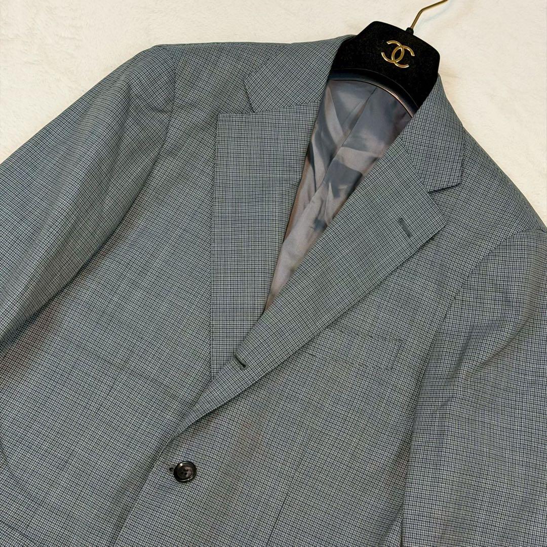 新品 Lサイズ カノニコ ONLY PREMIO スーツ セットアップ 千鳥