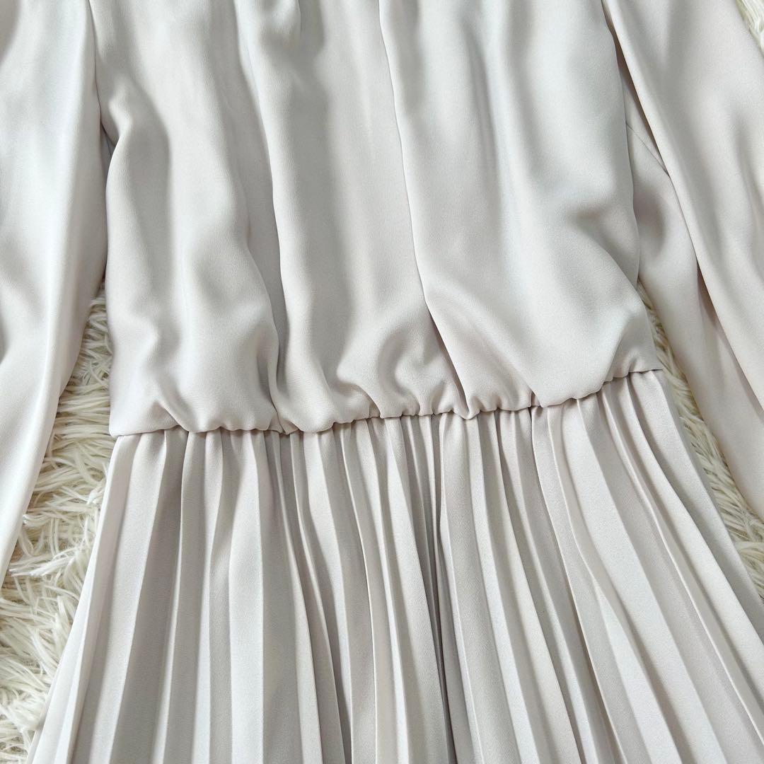 NORIKO様 アンタイトル ジョーゼットシフォンプリーツ ワンピース ロング