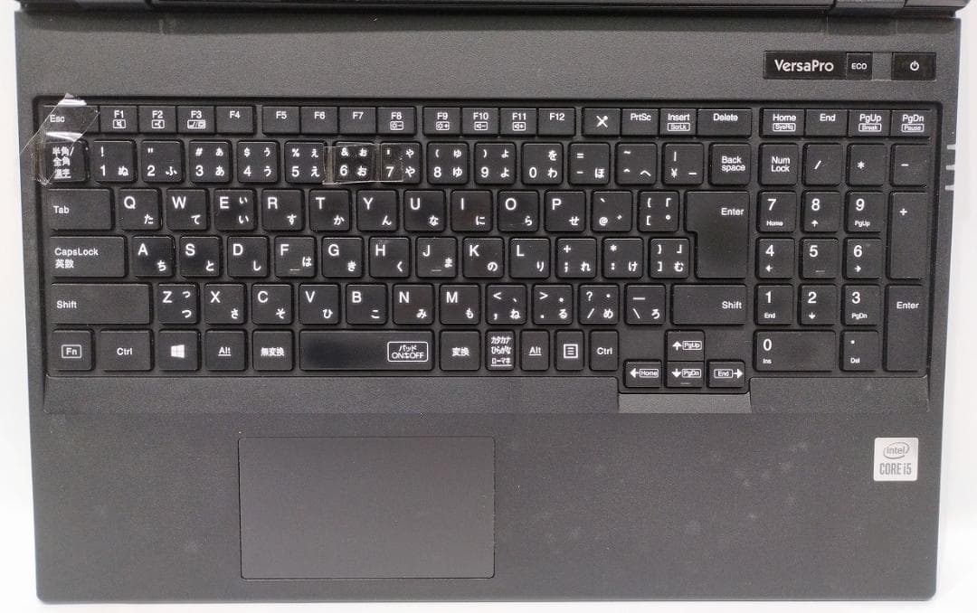 液晶割れ PC-VKM17/X-9 I5 10th 簡易確認 部品取りに