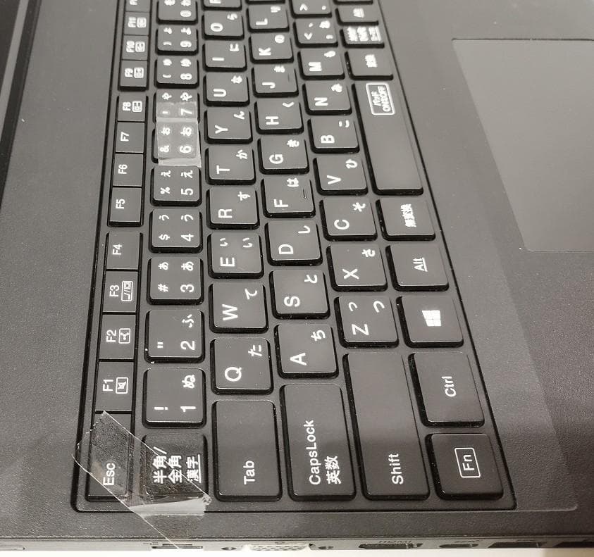 液晶割れ PC-VKM17/X-9 I5 10th 簡易確認 部品取りに