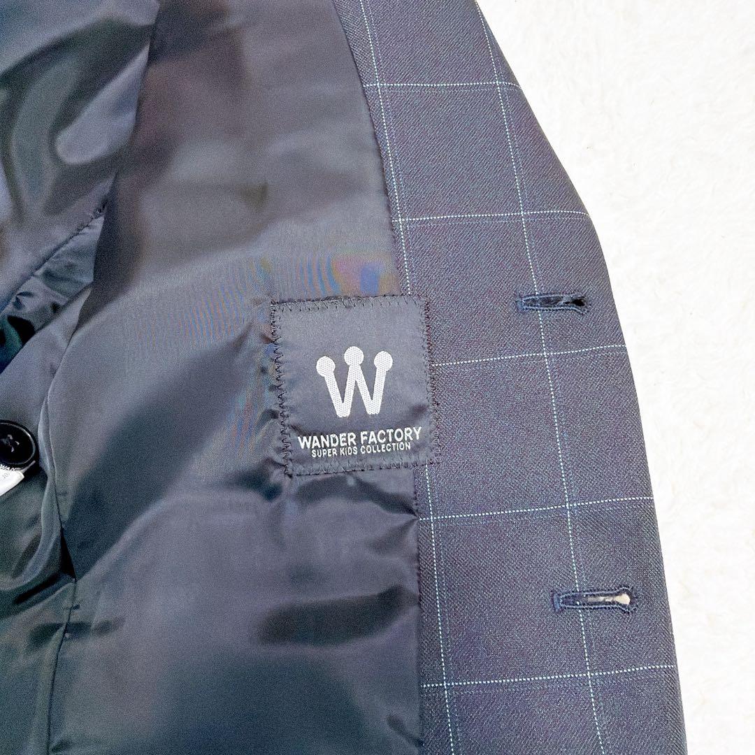 ꧁美品꧂ WANDERFACTORY スーツセットアップ 5点セット 160