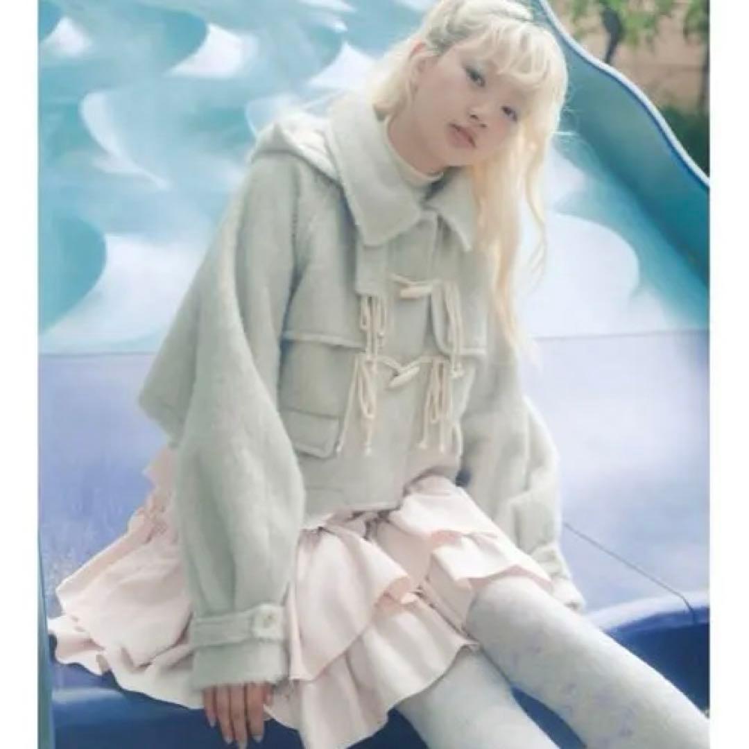 ジャケット・アウター merry jenny milk shaggy Duffle Coat