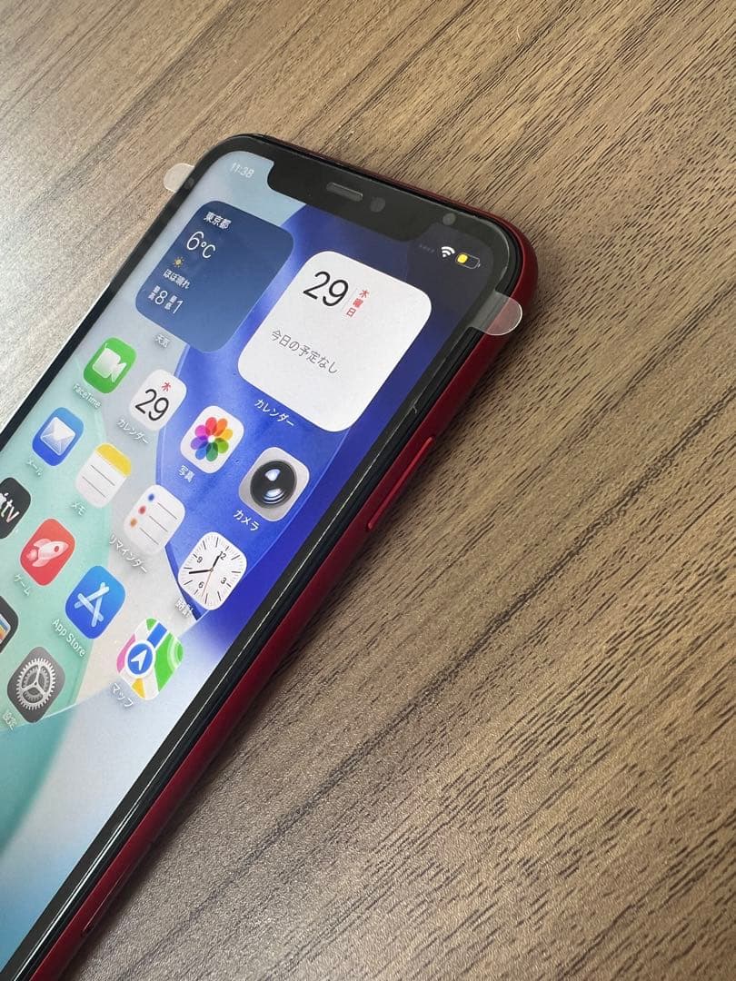 新品未使用 iPhone11 128GB 日本国内版 SIMフリー レッド