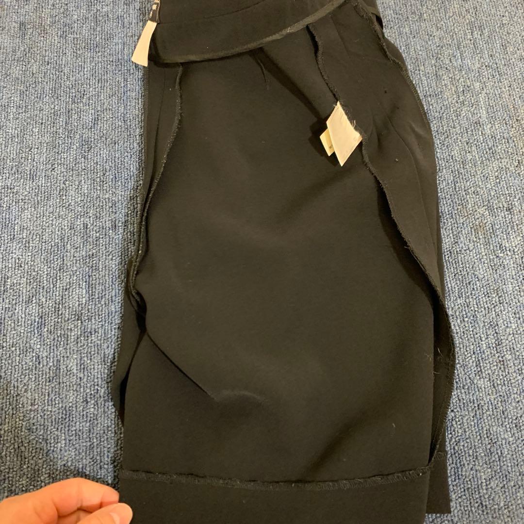 CHANEL シャネル パンツ ポリエステル ブラック P09775V06200