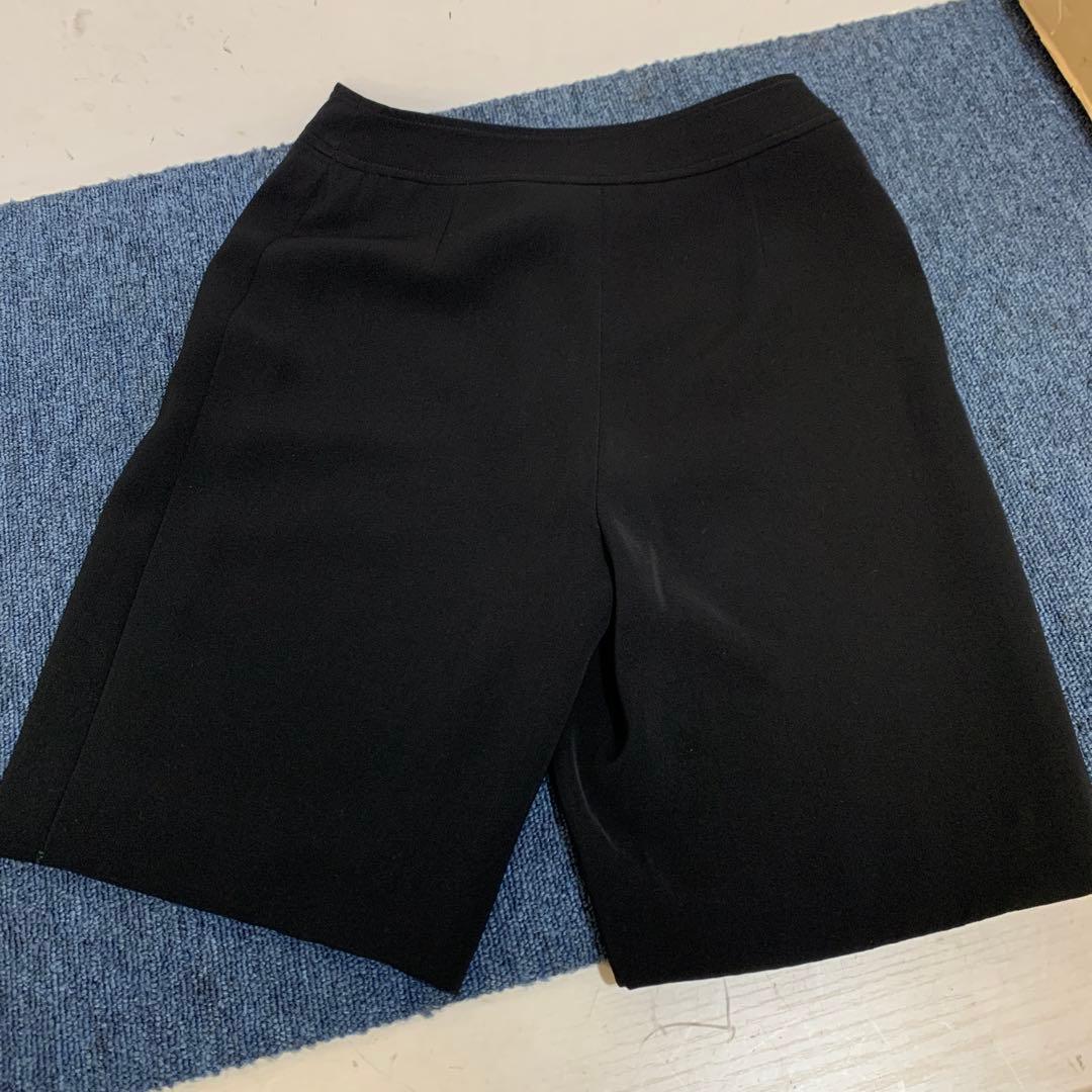 CHANEL シャネル パンツ ポリエステル ブラック P09775V06200