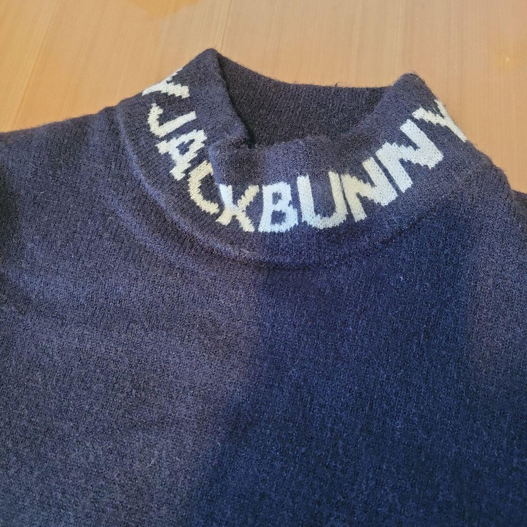 まりん様❤ジャックバニー 裏地付きハイネックロゴニット☆