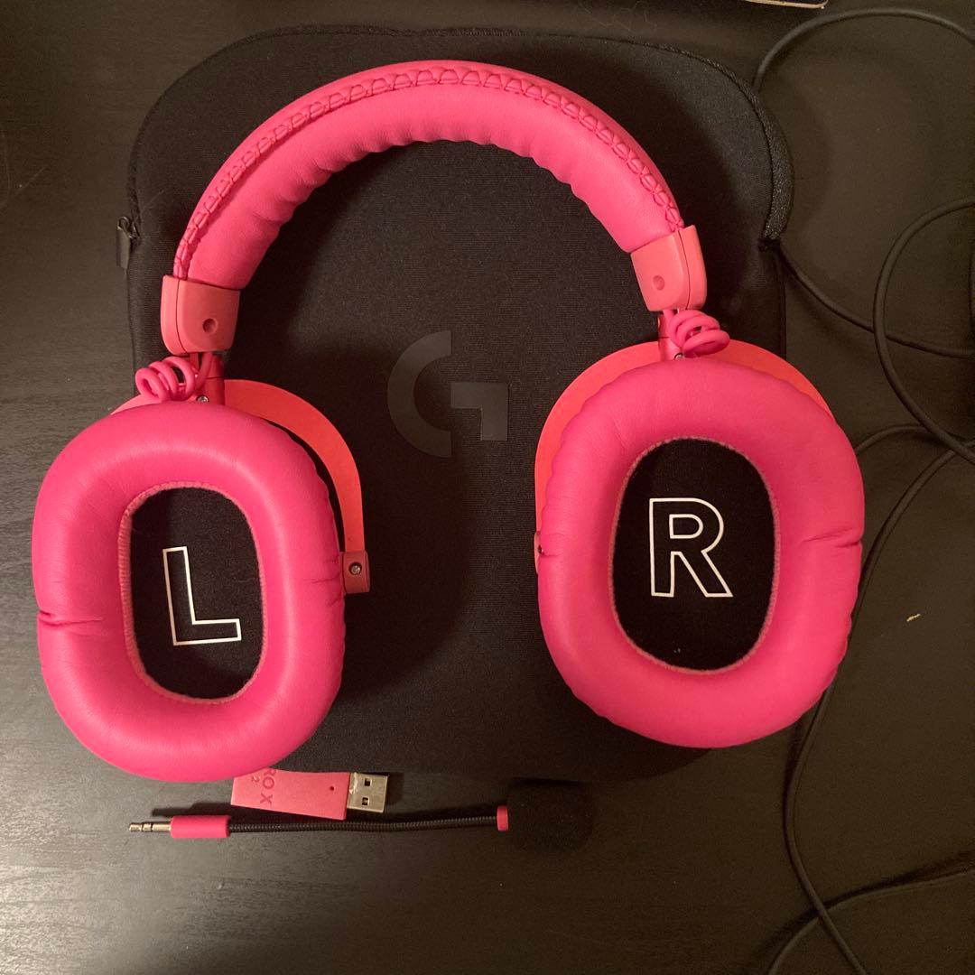 Logicool G pro x 2 lightspeedヘッドセット マゼンタ