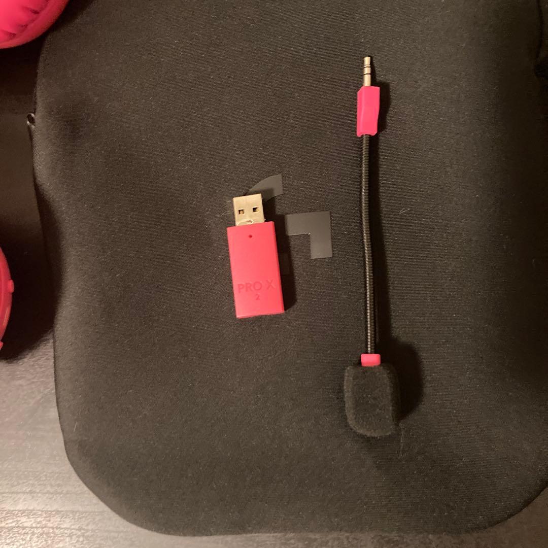 Logicool G pro x 2 lightspeedヘッドセット マゼンタ