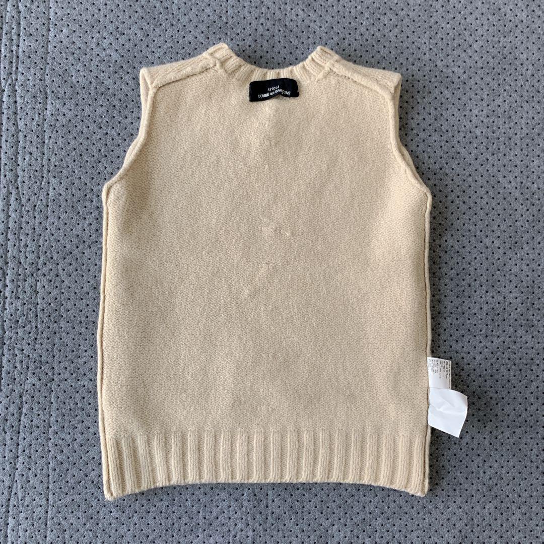 希少 90s COMME des GARÇONS tricot ウール ベスト