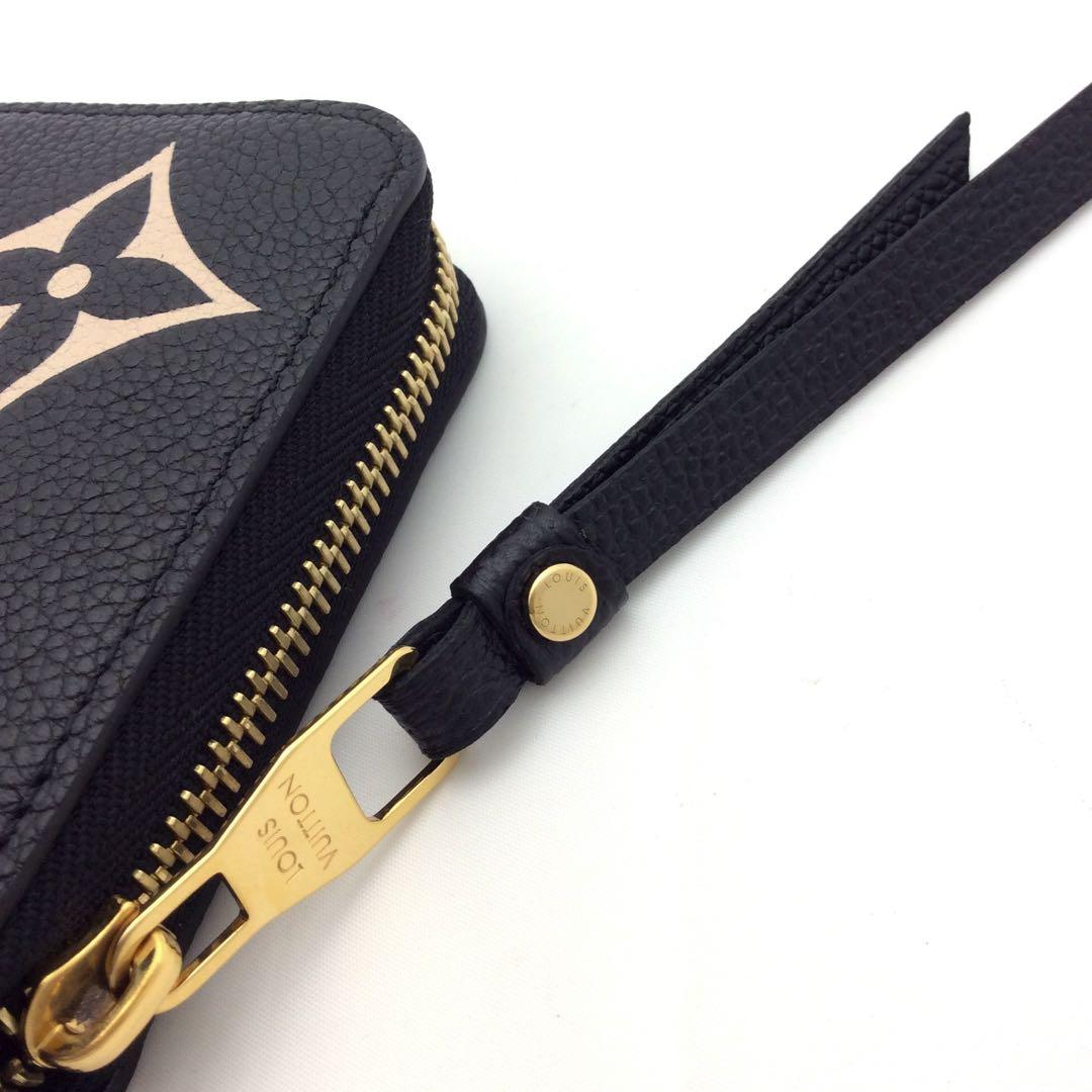 ルイヴィトン モノグラム アンプラント バイカラー ジッピーウォレット 長財布