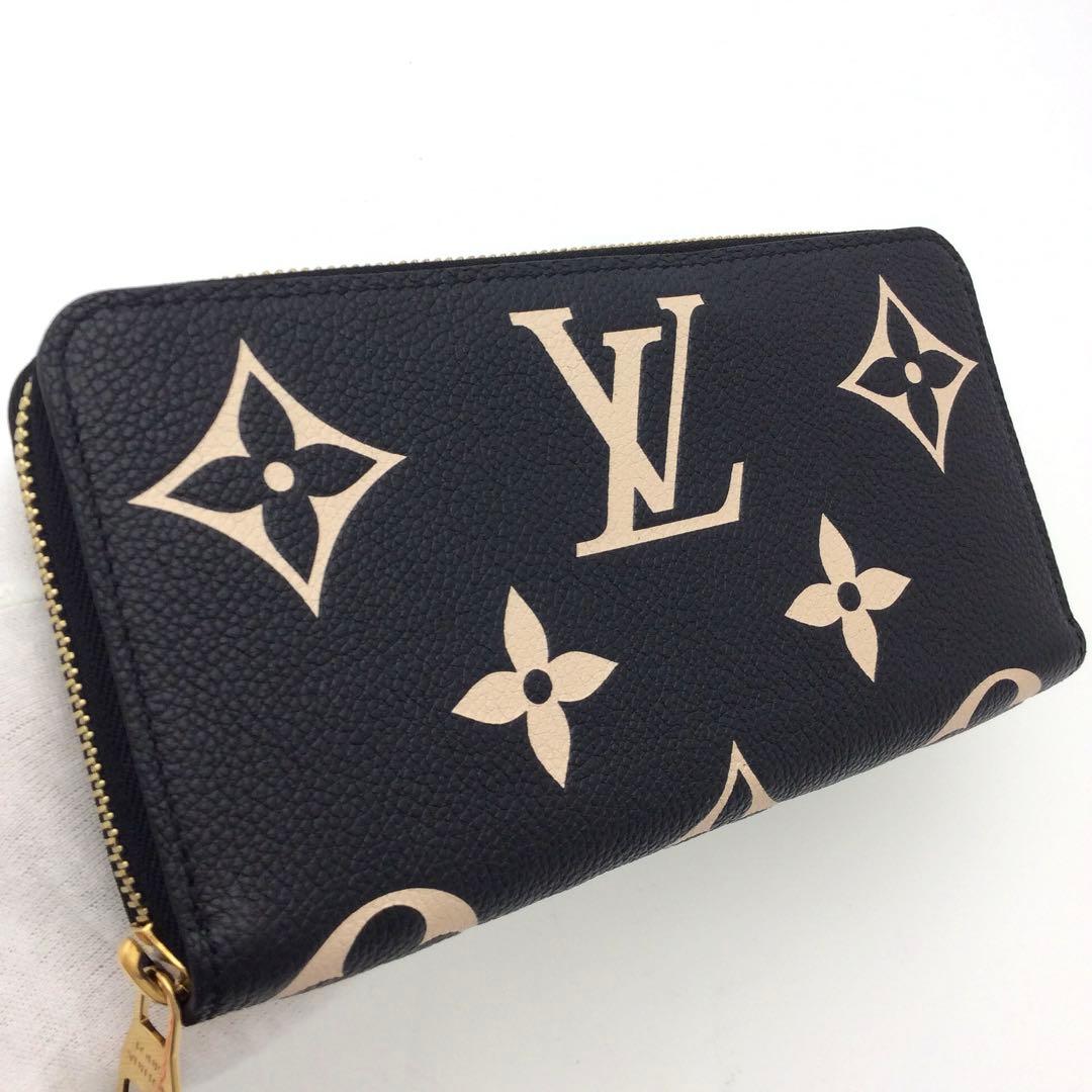 ルイヴィトン モノグラム アンプラント バイカラー ジッピーウォレット 長財布