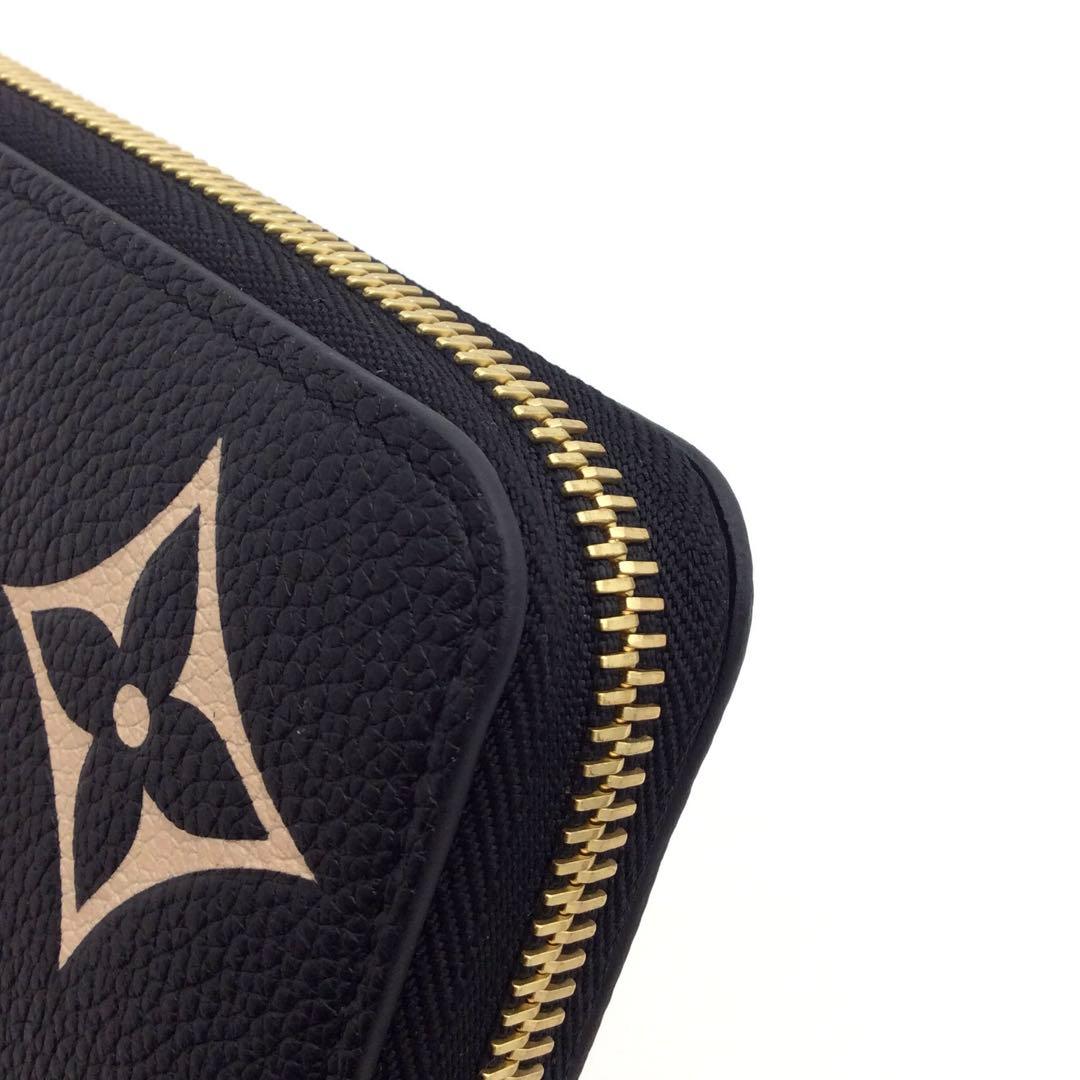 ルイヴィトン モノグラム アンプラント バイカラー ジッピーウォレット 長財布