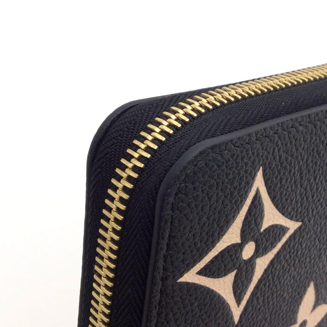 ルイヴィトン モノグラム アンプラント バイカラー ジッピーウォレット 長財布