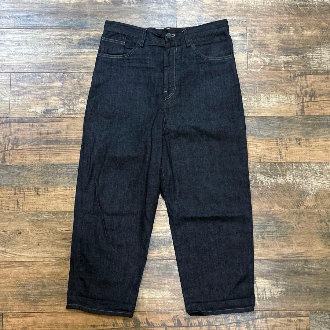 Y's ワイズ ヨウジヤマモト ブラックデニム サルエルパンツ