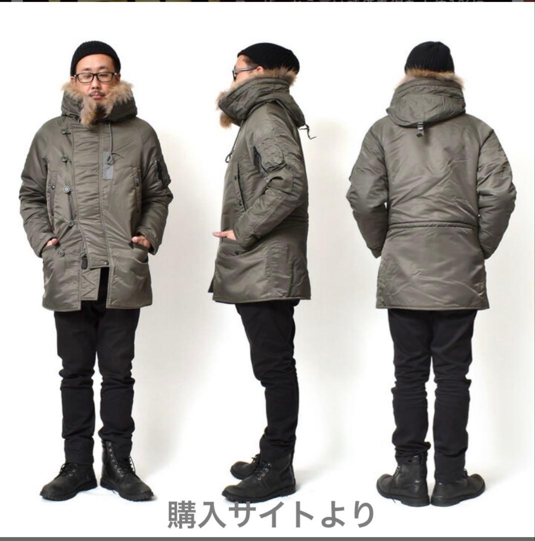 【HOUSTON】ヒューストンN3Bフライトジャケット カーキ