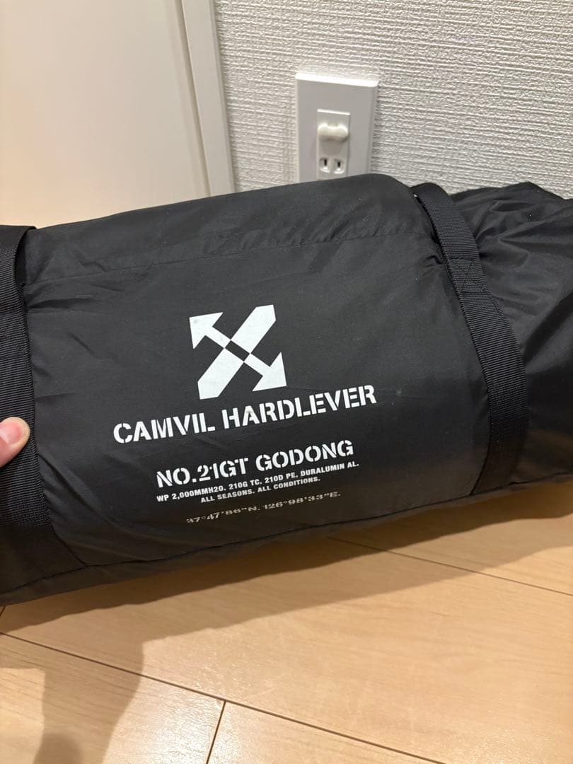 CAMVIL GODONG ブラック　TC素材