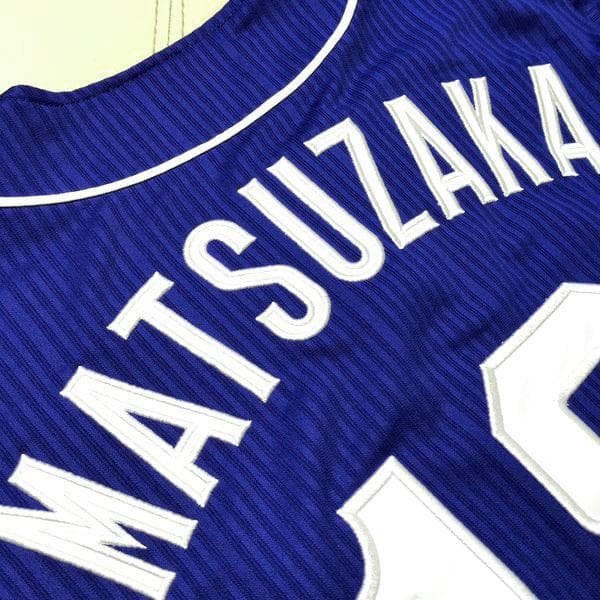 松坂大輔 中日ドラゴンズ ミズノ レプリカユニフォーム L ビジター 刺しゅう