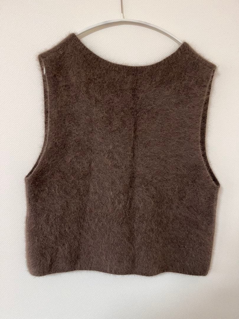 スティーブンアラン　オーストラリアンウールミックスベスト