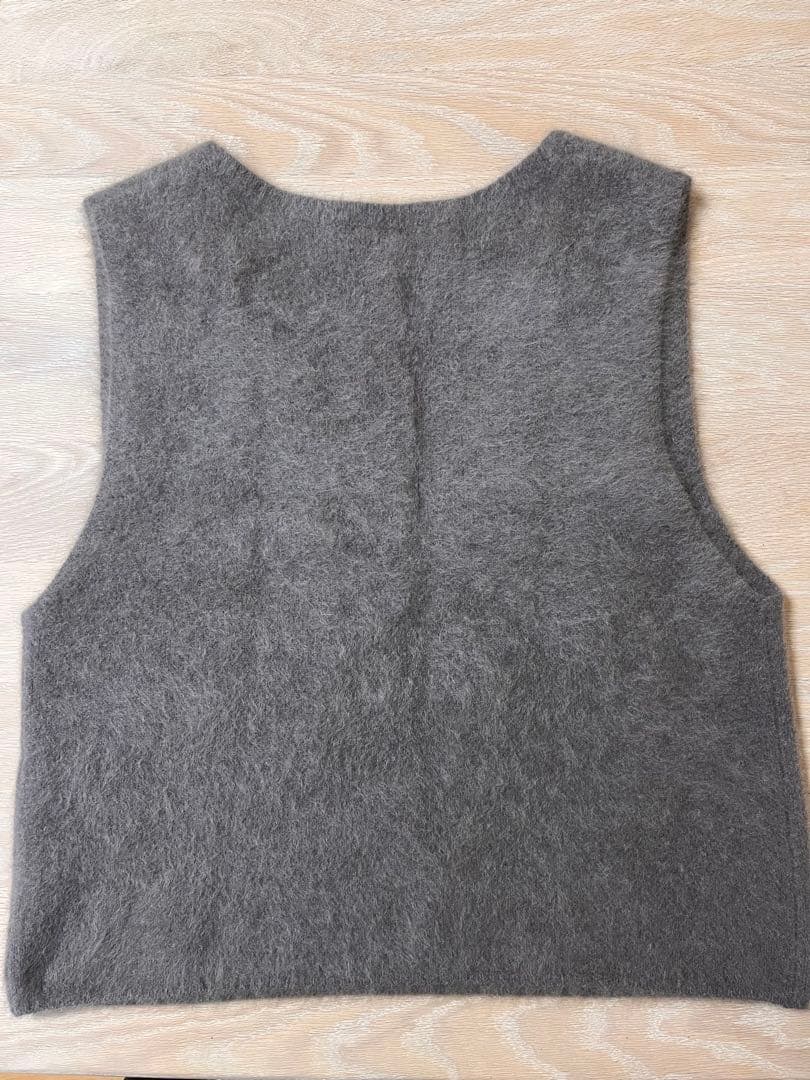 スティーブンアラン　オーストラリアンウールミックスベスト