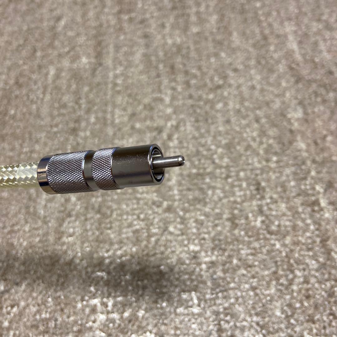 RCAオーディオケーブル 編組シールド