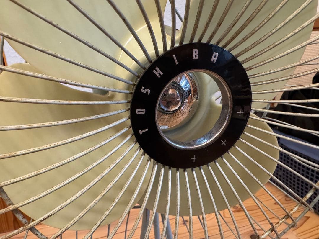 TOSHIBA 東芝芝浦　扇風機 レトロライトグリーン