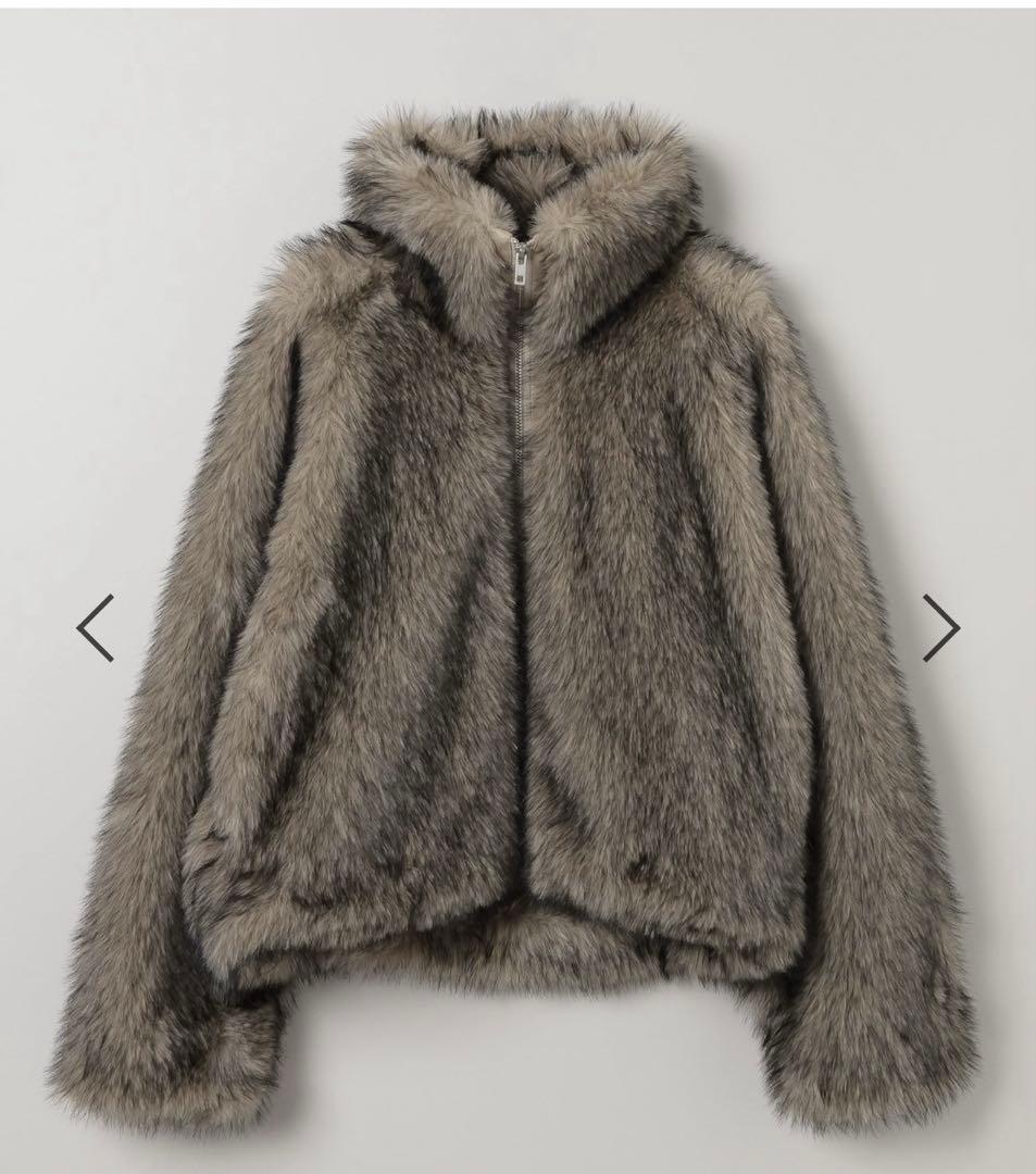 mixカラーファーブルゾン　ジーナシス　今期新品未使用　jeanasis