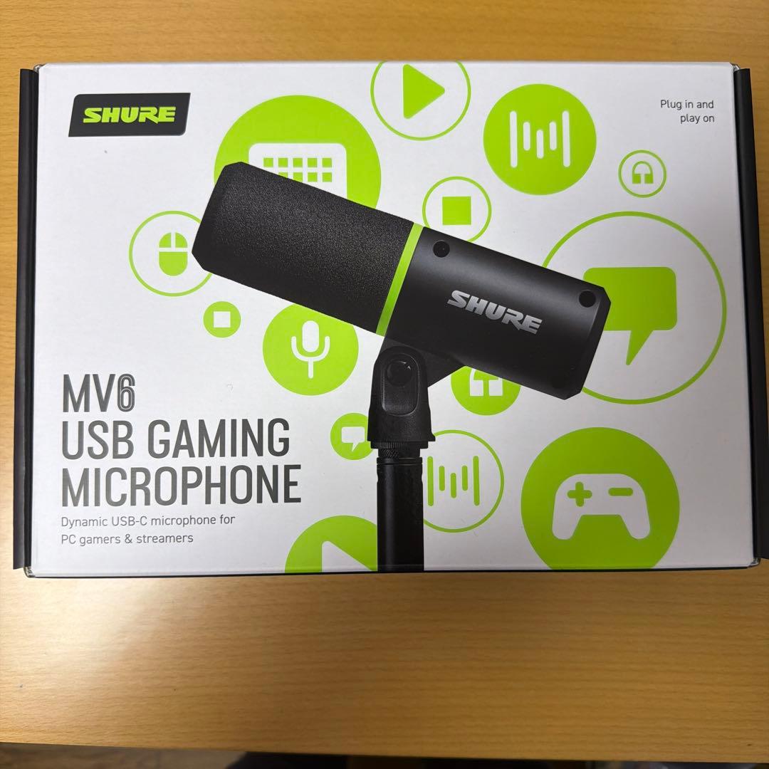 SHURE MV6 USB Gaming Microphone②