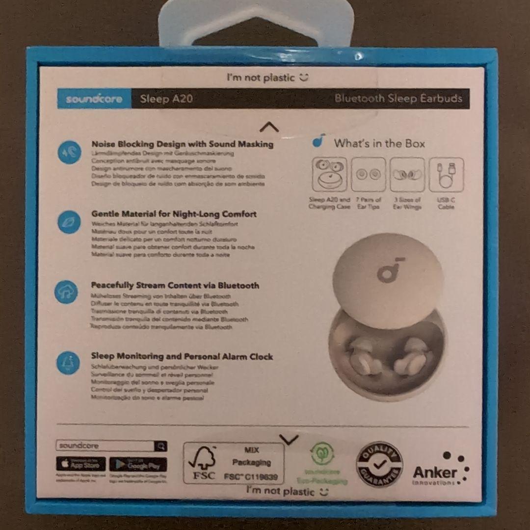 イヤホン Anker Soundcore Sleep A20 Bluetooth
