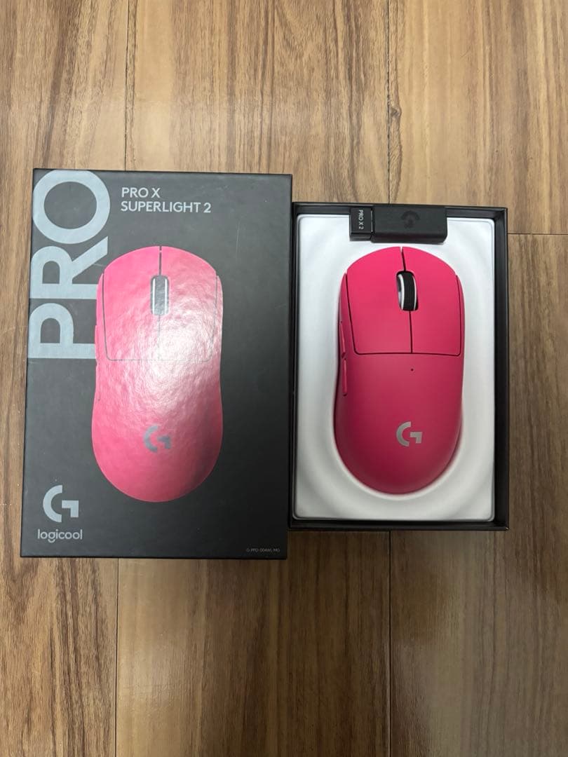 logicool G PRO SUPERLIGHT 2 マゼンタ