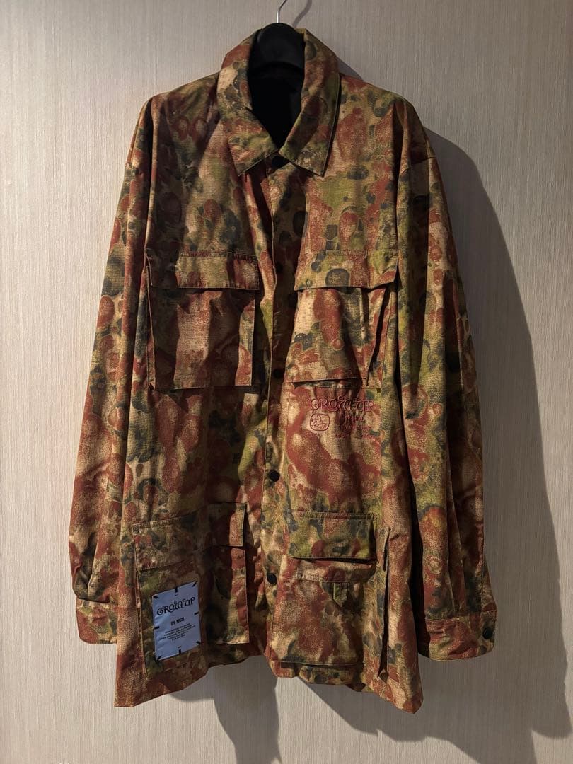 MCQ ALEXANDER MCQUEENカモ柄　ミリタリージャケット L