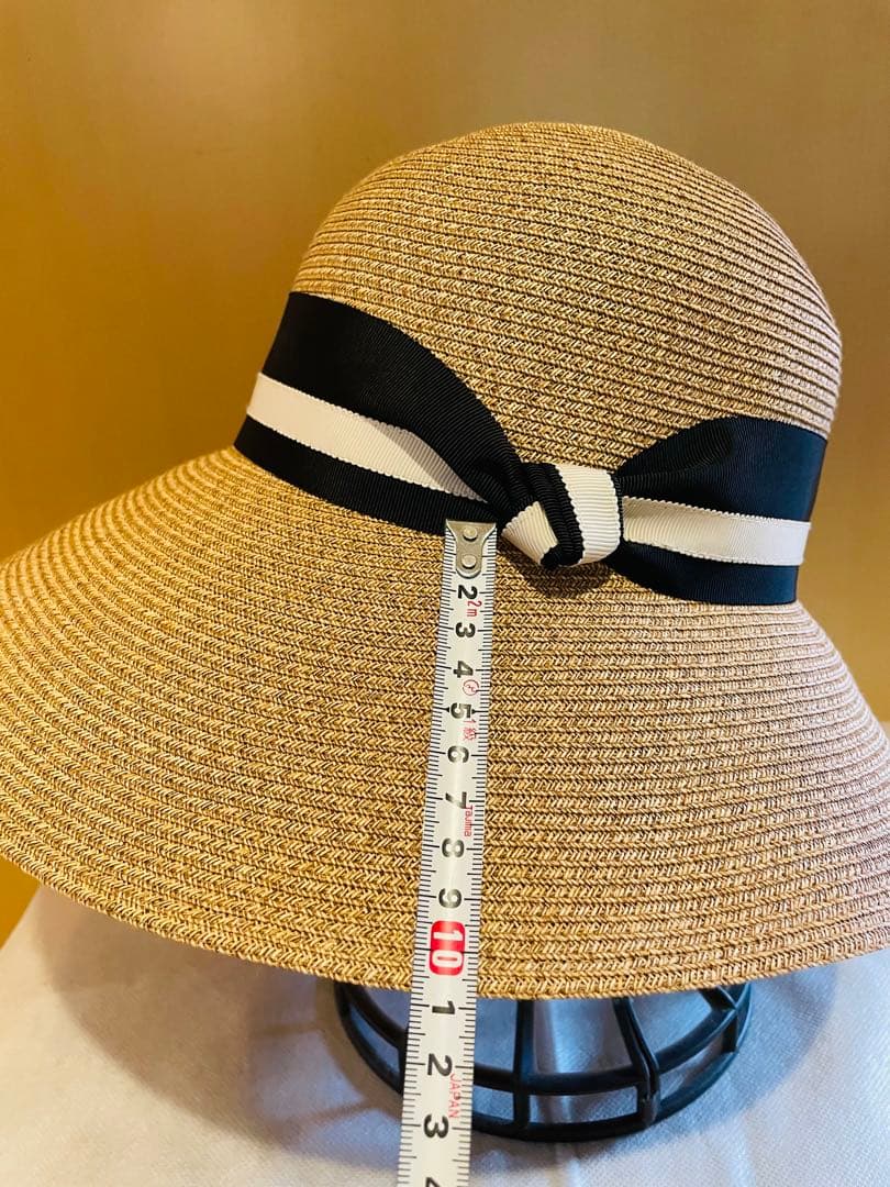 【maxim】新品未使用　マキシン　帽子　夏用　麦わら帽子　リボン