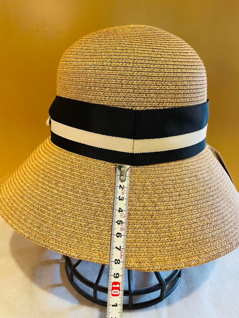 【maxim】新品未使用　マキシン　帽子　夏用　麦わら帽子　リボン