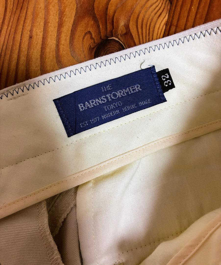 BARNSTORMER BEAMS別注 2インプリーツアメリカンチノ 32